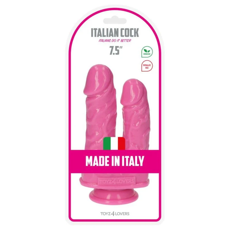 dildo Romolo e Remo Pink 7.5""""