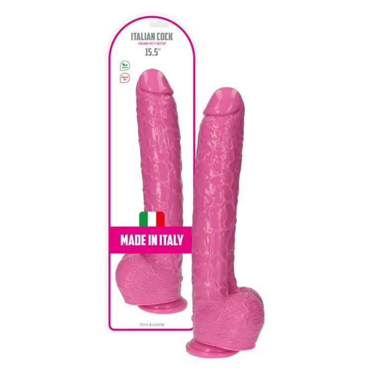 dildo Italian Cock 15.5'' Pink