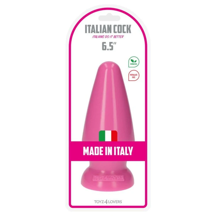 korek analny Italian Cock 6,5""Pink