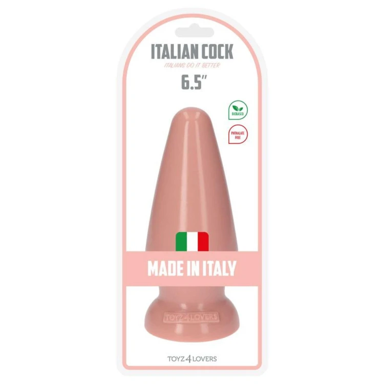 korek analny Italian Cock 6,5""Flesh