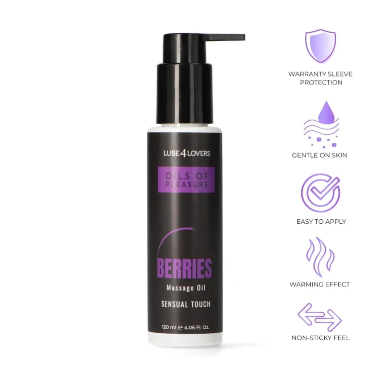 olejek do masażu o zapachu owoców leśnych Oils of Pleasure – Forest Fruits Massage Oil 120 ml