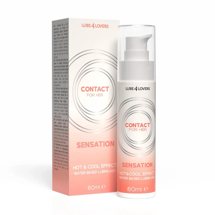 lubtykant ciepło-zimno Lubrificante Vaginale Sensation 60 ml