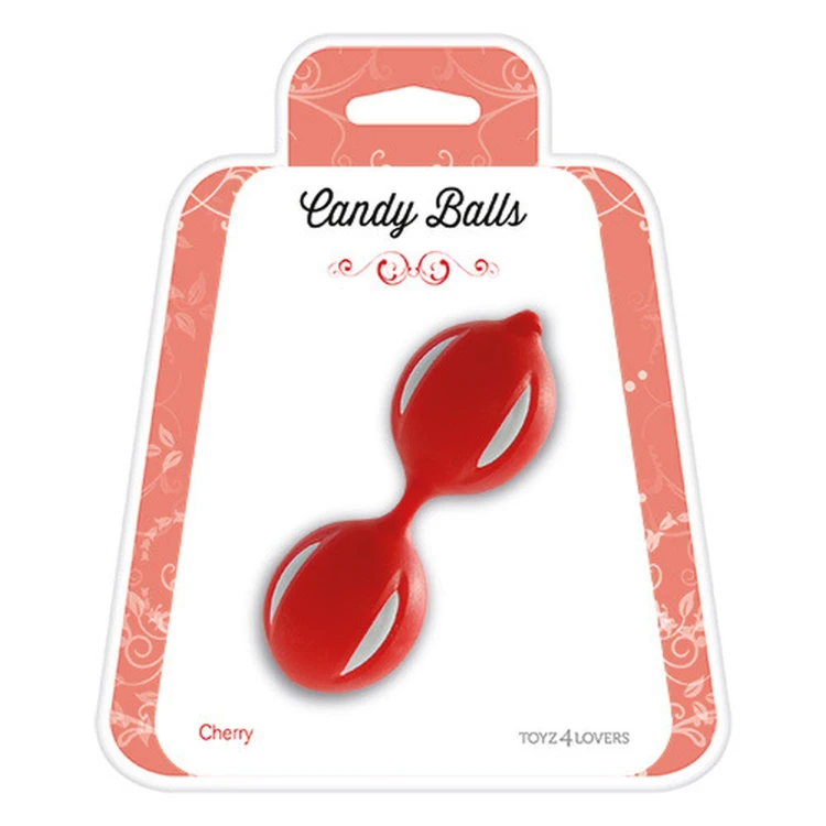 kulki Gejszy PALLINE CANDY BALLS CHERRY RED