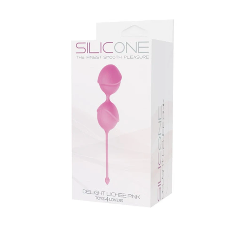 kulki PALLINE DELIGHT PUSSY LICHEE SILICONE PINK