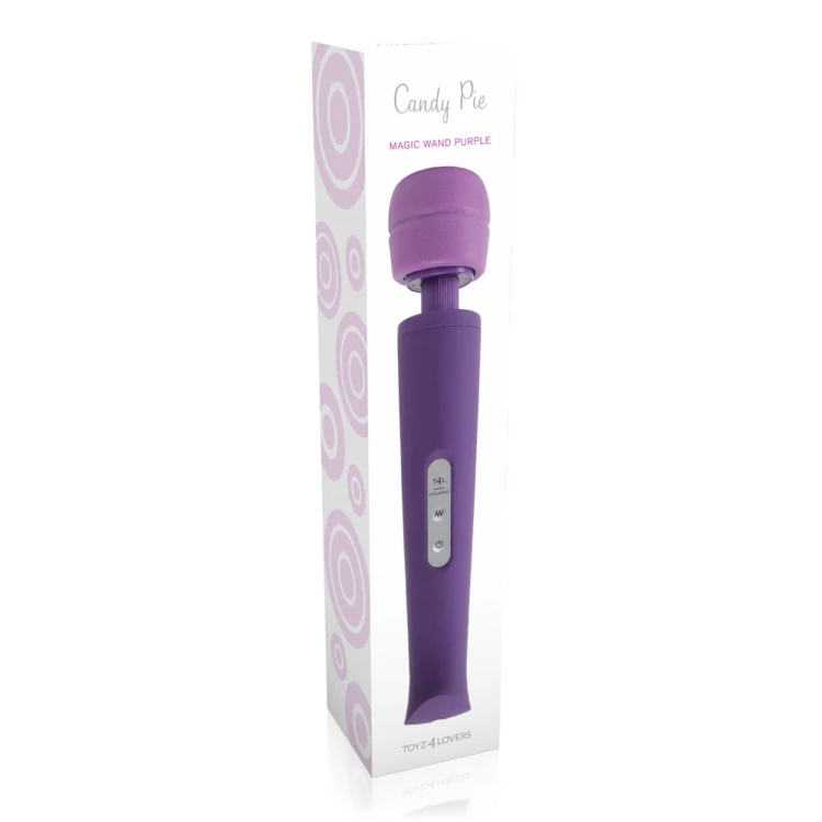 wibrator wand MASSAGGIATORE CANDY PIE WAND PURPLE
