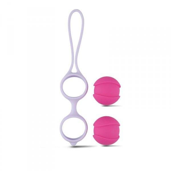 kulki Palline Vaginali Bi-Balls Double White