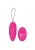 Jajko/wibr-OVETTO VIBRANTE ELYS RIPPLE EGG REMOTE CONTROL PINK