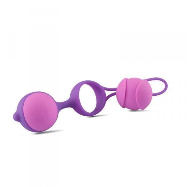 kulki Palline Vaginali Bi-Balls Double Purple
