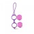 kulki Palline Vaginali Bi-Balls Double Purple
