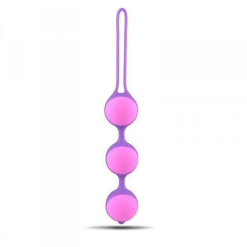 kulki Palline Vaginali Bi-Balls Triple Purple