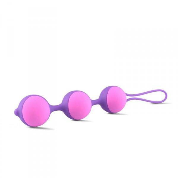 kulki Palline Vaginali Bi-Balls Triple Purple