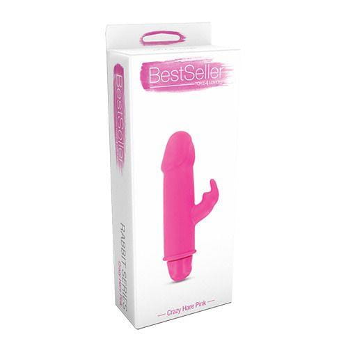 wibrator króliczek RABBIT CRAZY HARE PINK
