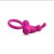 pierścień erekcyjny Anello fallico vibrante con rabbit Pink