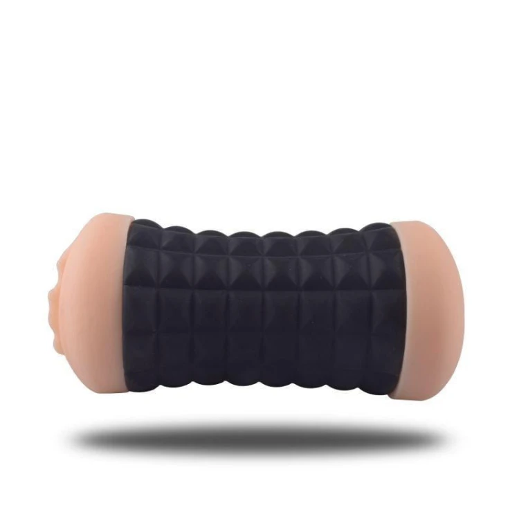 masturbator Doppio Masturbatore maschile vagina e ano Deep Black