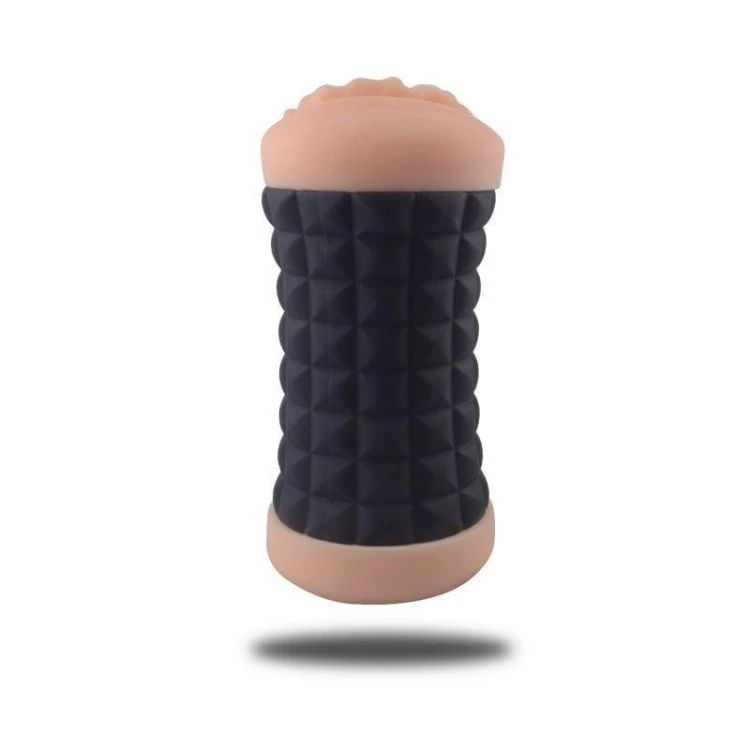 masturbator Doppio Masturbatore maschile vagina e ano Deep Black
