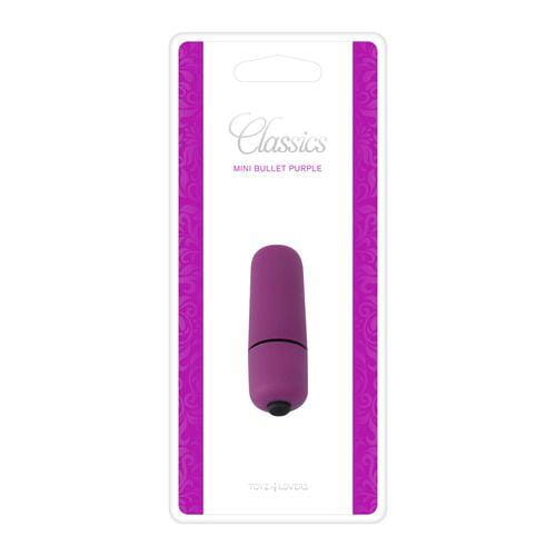 wibrator MINI VIBRATORE BULLET CLASSICS PURPLE