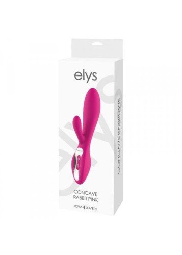 wibrator króliczek VIBRATORE RABBIT ELYS - CONCAVE RABBIT PINK