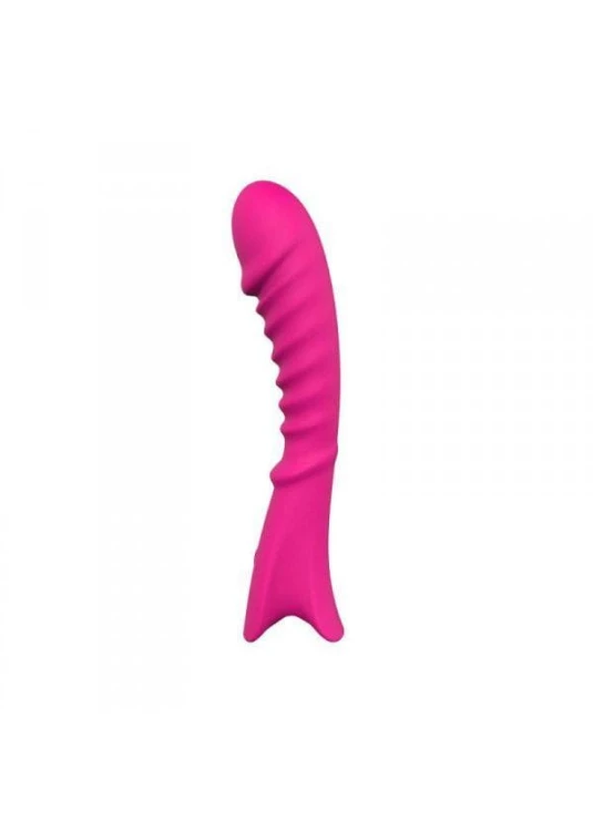 wibrator VIBRATORE DESIGN ELYS - ROUNDISH PLOT REAL WAVE PINK