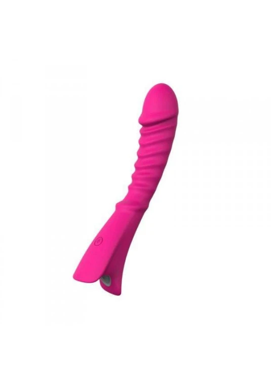 wibrator VIBRATORE DESIGN ELYS - ROUNDISH PLOT REAL WAVE PINK