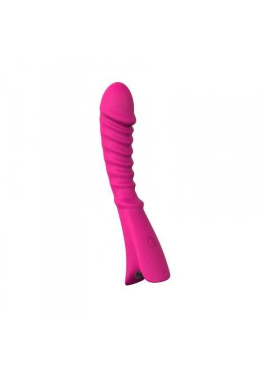 wibrator VIBRATORE DESIGN ELYS - ROUNDISH PLOT REAL WAVE PINK