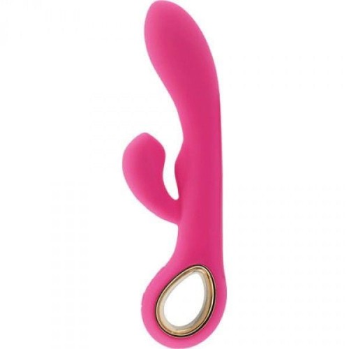 wibrator króliczek Rabbit handy g-double touch grip pink