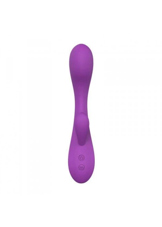wibrator króliczek VIBRATORE RABBIT ELYS - CONVEX RABBIT PURPLE