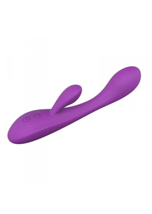 wibrator króliczek VIBRATORE RABBIT ELYS - CONVEX RABBIT PURPLE
