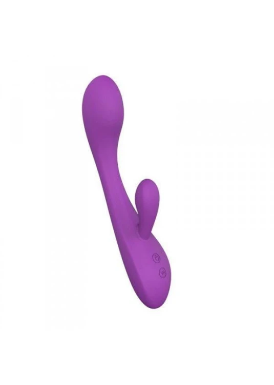 wibrator króliczek VIBRATORE RABBIT ELYS - CONVEX RABBIT PURPLE