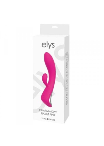 wibrator króliczek VIBRATORE RABBIT ELYS - CHARM MOVE RABBIT PINK