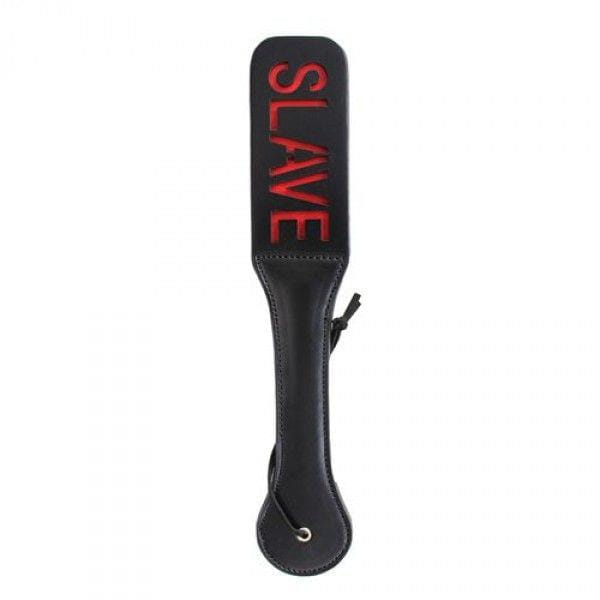 packa Paletta Doppia Double Spank Paddle Slave Black