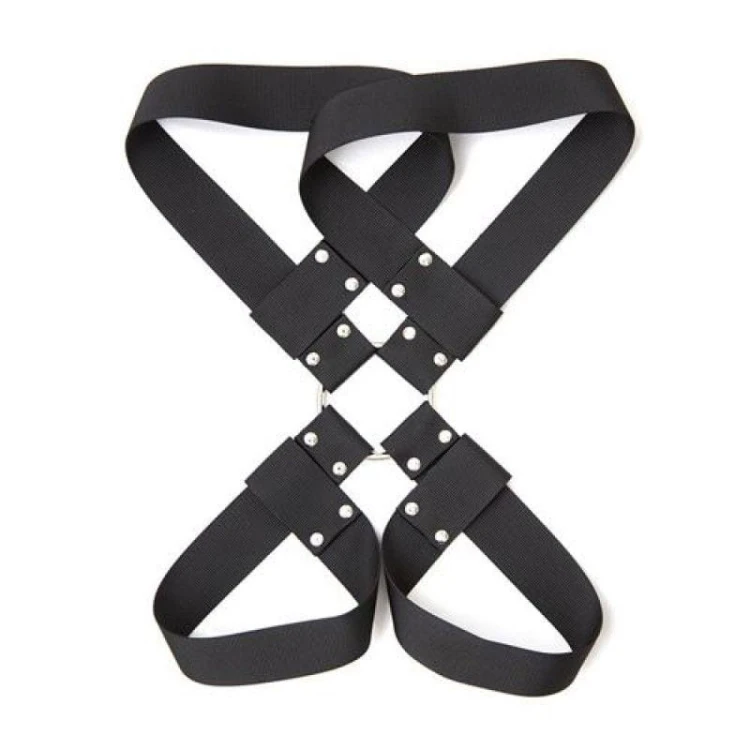 kajdanki zaciskowe Set costrittivo Long Arms Restraint black