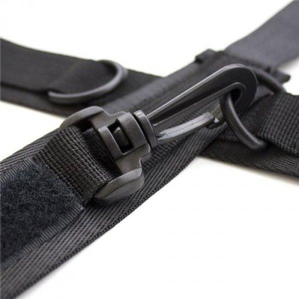 obroża Costrittivo Easy Cuffs Collar Arms Restraint black