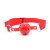 knebel Easy Breathable Ball Gag (rosso)
