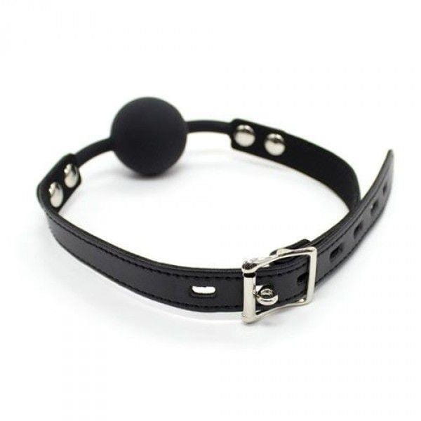 knebel Ball Gag + Block (nero)