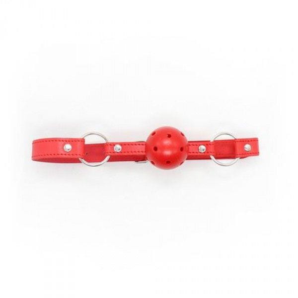 knebel Breathable Ball Gag (rosso)