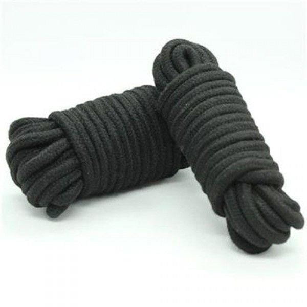 lina COTTON ROPE BLACK 10 m