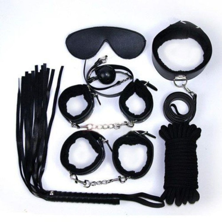 zestaw Bondage kit (nero)