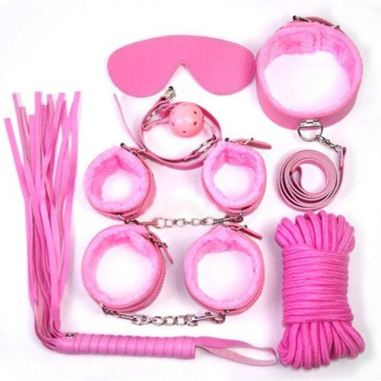 zestaw Bondage kit (rosa)