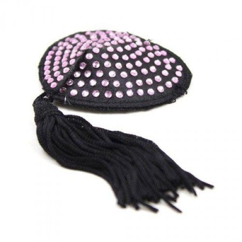 nasutniki Heart shine nipples tassels (rosa)