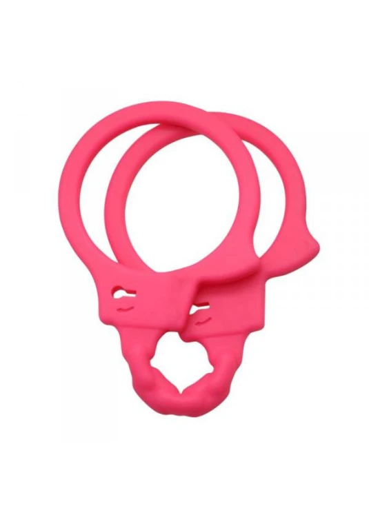 kajdanki REALISTIC HANDCUFFS. PREMIUM SILICONE MATERIAL
