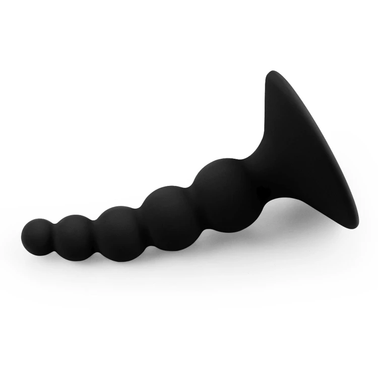 korek analny Lure me Beaded Anal Plug Black