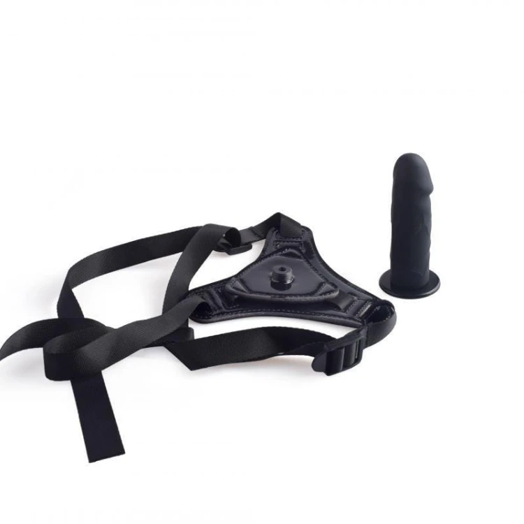 strap-on Cintura con fallo realistico Black Toyz4Lovers