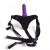 strap-on Cintura regolabile Purple con fallo realistico