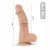 dildo 9"" Real Extreme Vibrating Flesh