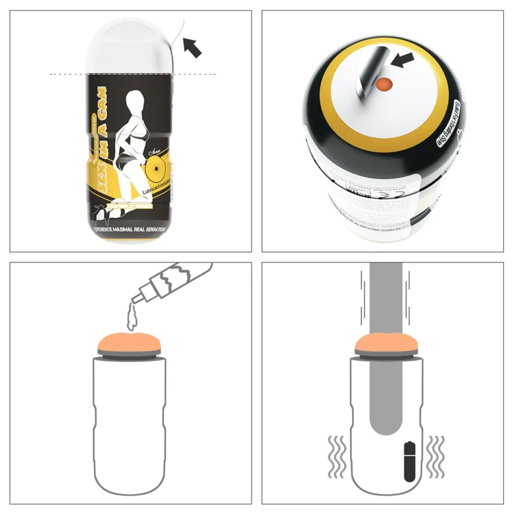 masturbator Sex In A Can Anus Stamina Tunnel - Vibrating