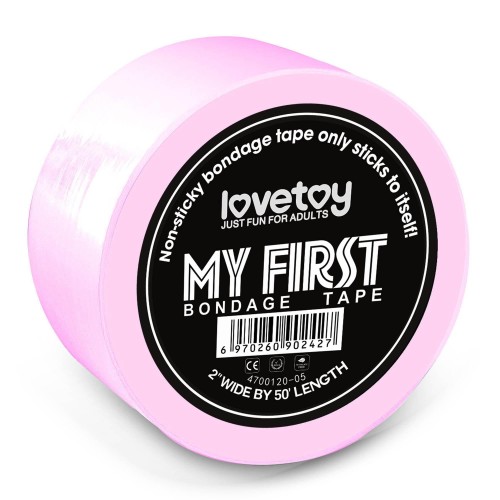 taśma do krępowania My First Non Sticky Bondage Tape Pink