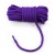 lina do krępowania  Fetish Bondage Rope Purple 10 m
