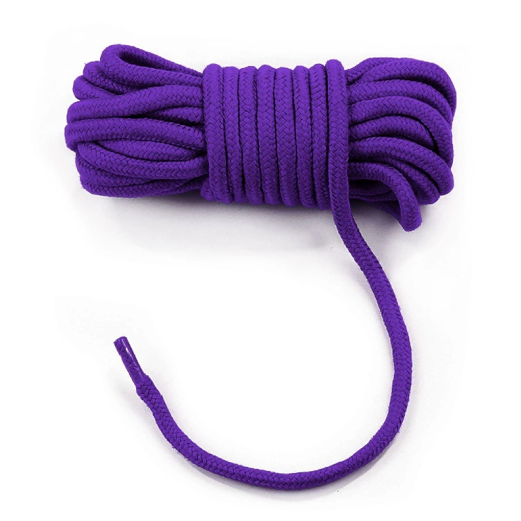 lina do krępowania  Fetish Bondage Rope Purple 10 m