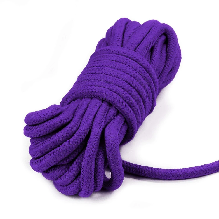lina do krępowania  Fetish Bondage Rope Purple 10 m