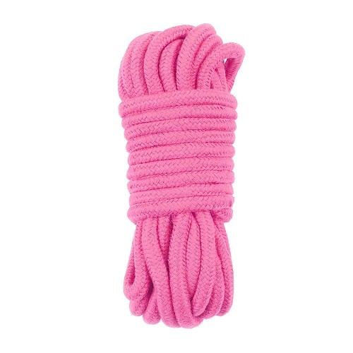 lina do krępowania  Fetish Bondage Rope Pink 10 m